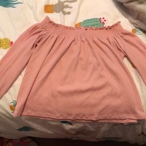 Off the shoulder shirt